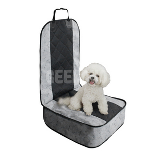  Protector de asiento de coche antideslizante para mascotas, funda de asiento delantero para perros para coches GRDSF-10