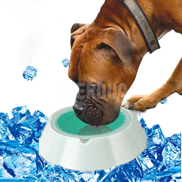 Cuenco de agua ecológico para gatos y perros domésticos con refrigeración de verano GRDFB-8