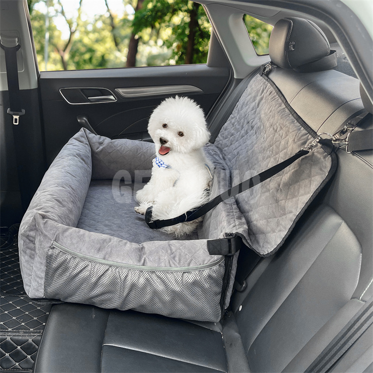 Elevador de asientos de coche para perros con cinturón de seguridad totalmente desmontable GRDO-21