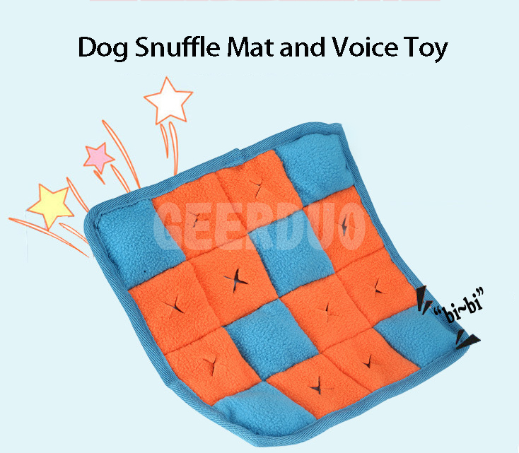 Nuevo diseño, alivio del estrés, juguetes con sonido para perros, alfombrilla de alimentación lenta GRDFM-8